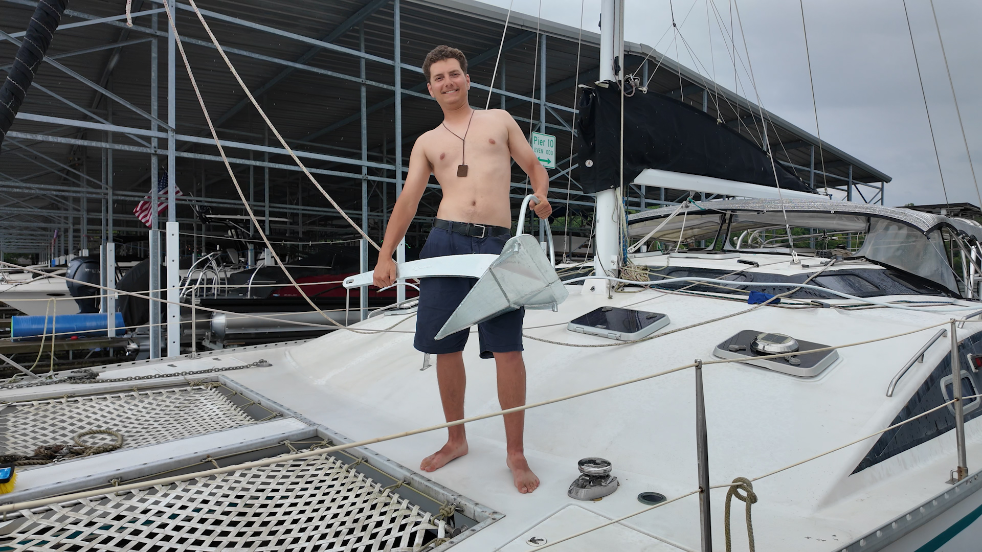 Anker SOLIX F3800 testing trial and new Anchor, chain, and rope system install - June 07, 2025